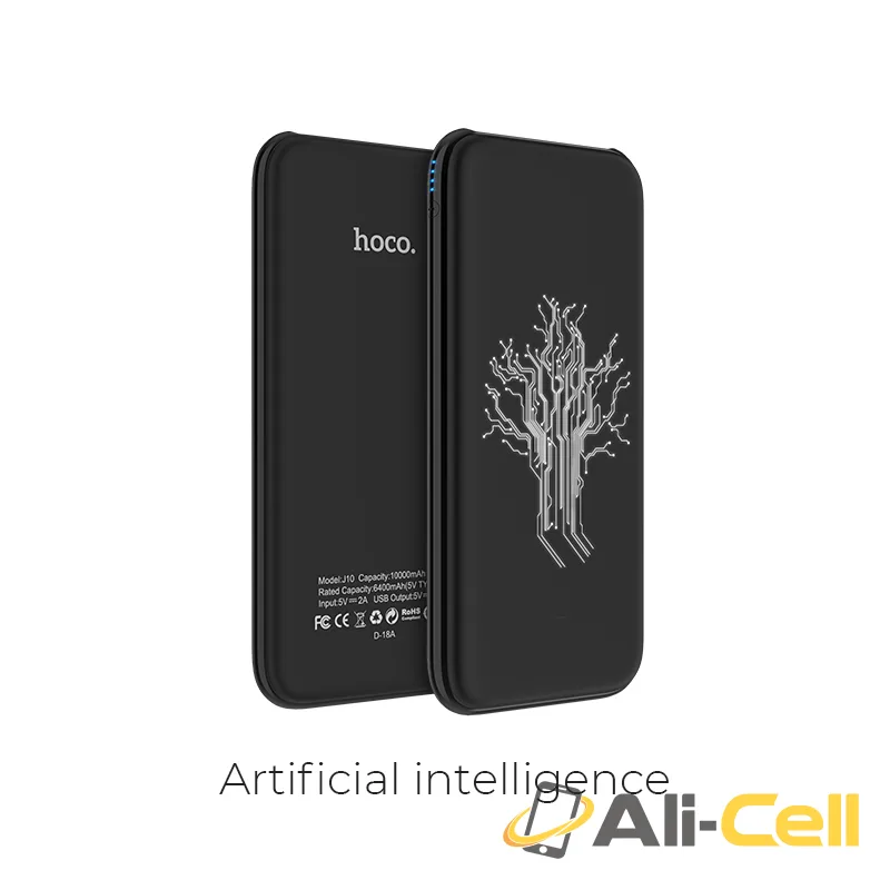 Power bank «J10 Glowing pattern» 10000 mAh dual USB output