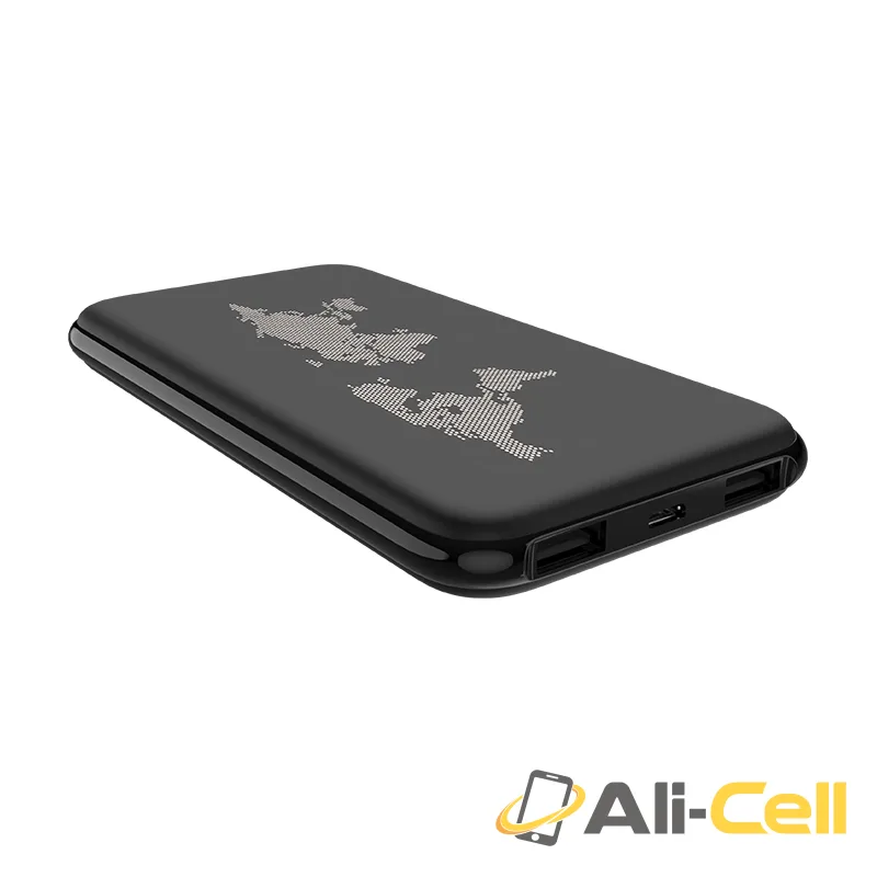 Power bank «J10 Glowing pattern» 10000 mAh dual USB output — 5