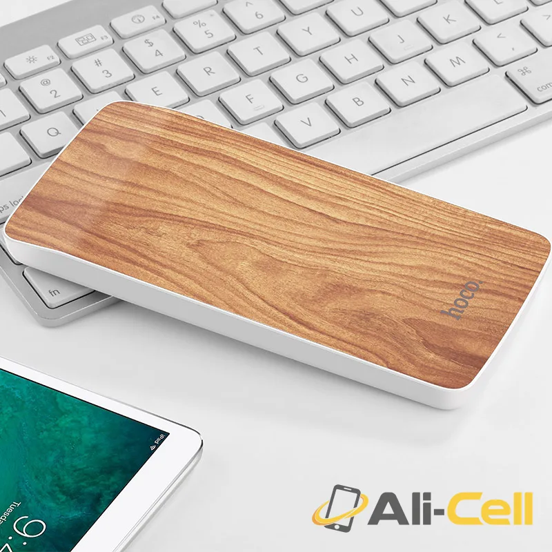 Power bank «J5 Wooden» 8000 mAh dual USB output — 5