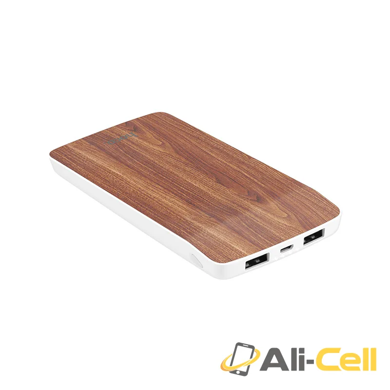 Power bank «J5 Wooden» 8000 mAh dual USB output — 3
