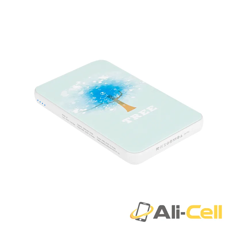 Power bank «J6 Iridescence» 10000mAh dual USB with LED display — 3