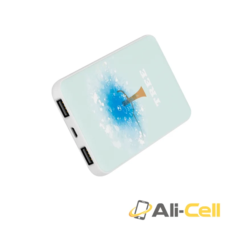 Power bank «J6 Iridescence» 10000mAh dual USB with LED display — 2
