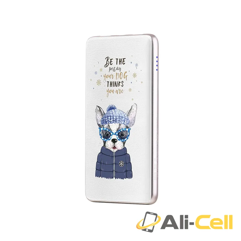 Power bank «J13 Adorable puppy» 10000 mAh dual USB output — 2