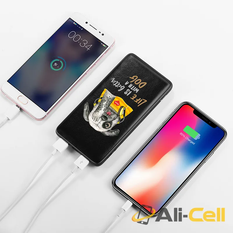 Power bank «J13 Adorable puppy» 10000 mAh dual USB output — 3