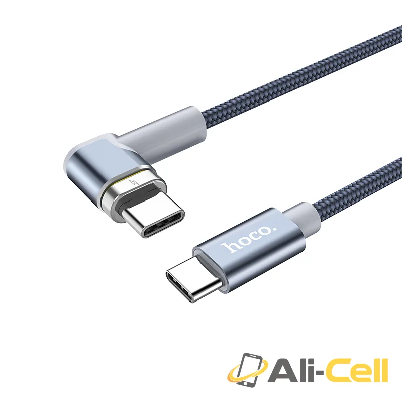 Cable Type-C to Type-C «U40C 87W angled» charging wire (2m) — 2
