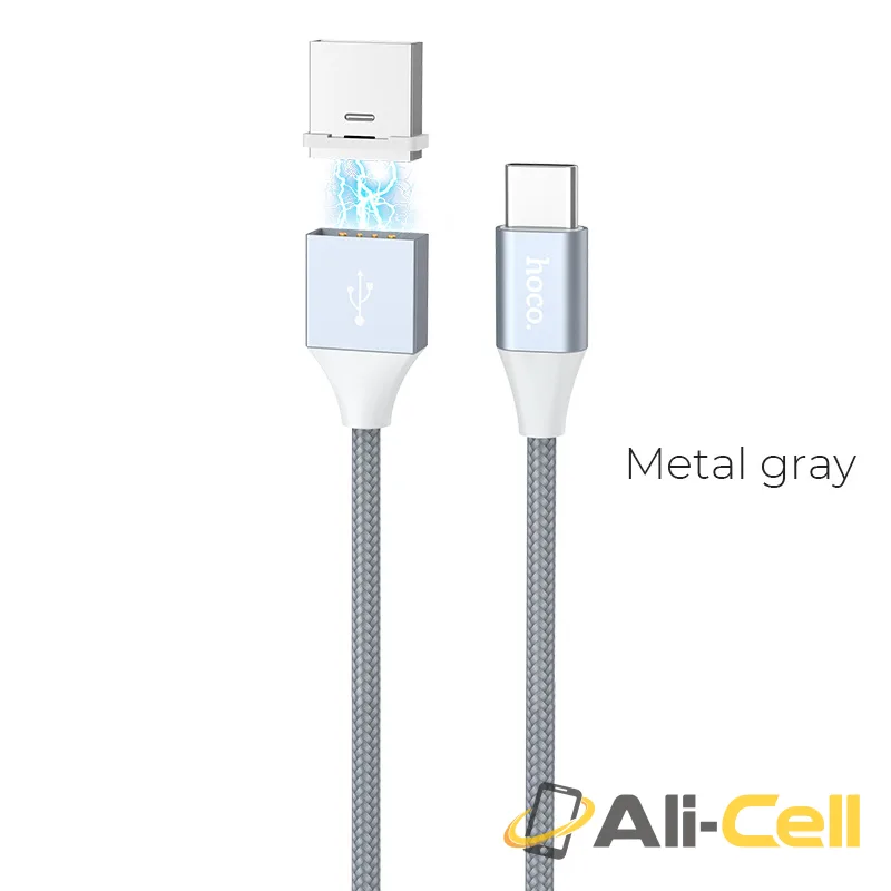 Cable USB to Type-C «U40B Magnetic» charging data sync (1.0m)