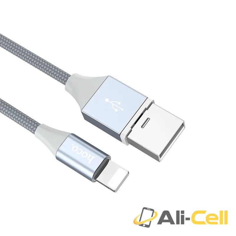 Cable USB to Lightning «U40B Magnetic» charging data sync (1.0m) — 2