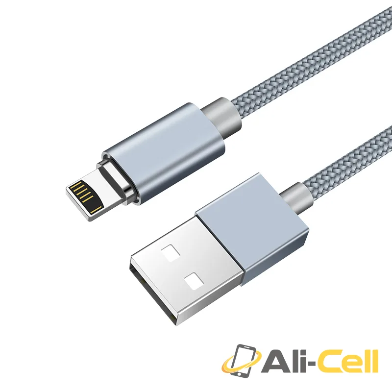 Cable USB to Lightning «U40A Magnetic» charging data sync (1.0m) — 2