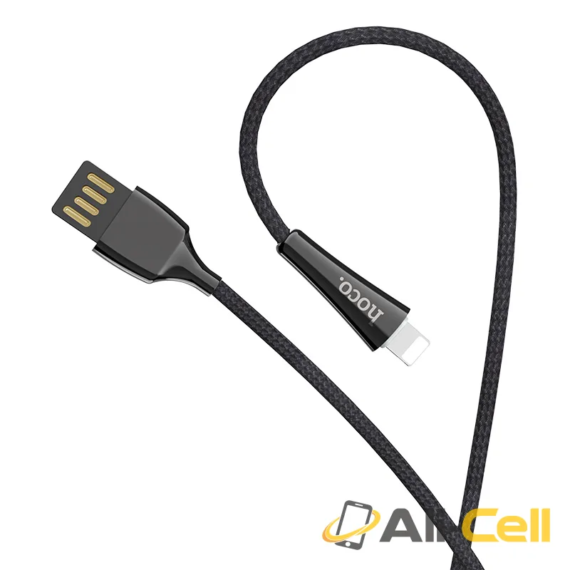 Cable USB to Lightning «U41 Soft light» charging data sync (1.2m) — 4