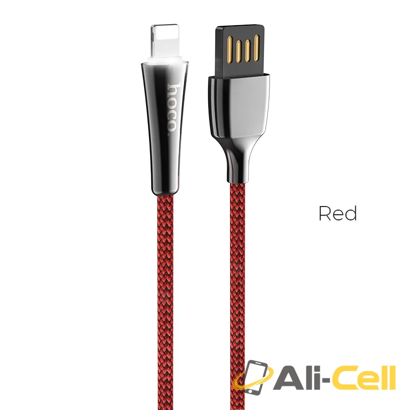 Cable USB to Lightning «U41 Soft light» charging data sync (1.2m)