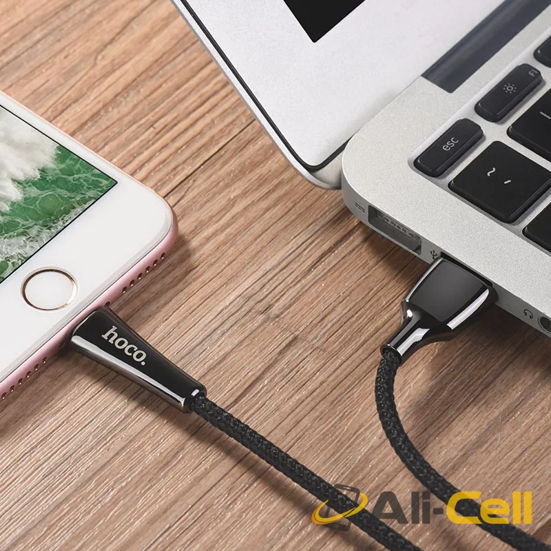 Cable USB to Lightning «U41 Soft light» charging data sync (1.2m) — 6