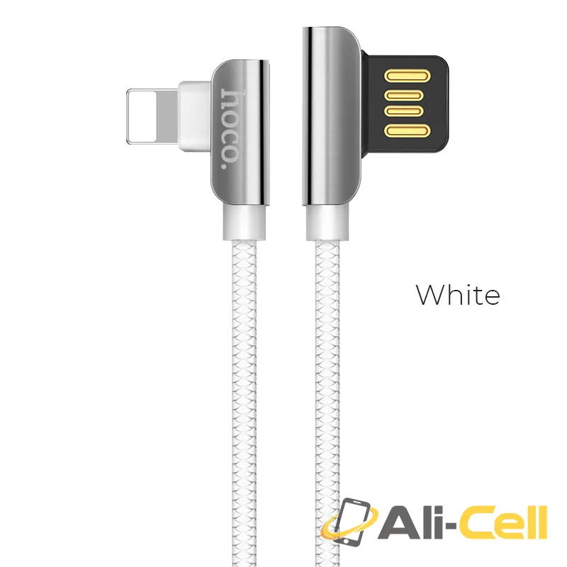 Cable USB to Lightning «U42 Exquisite steel» charging data sync (1.2m)