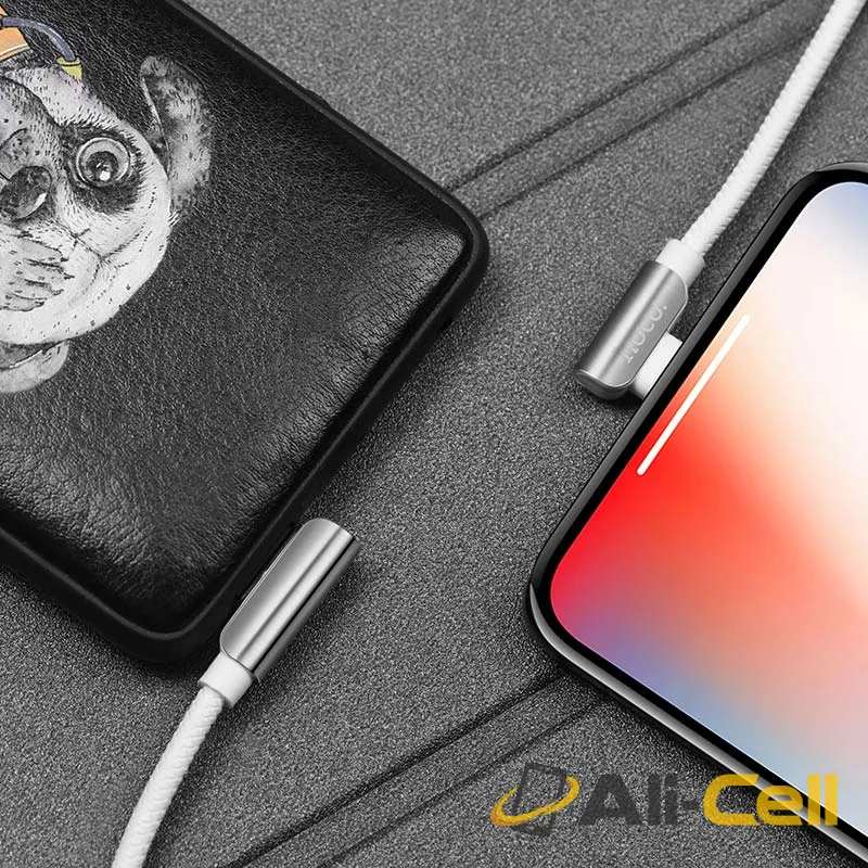 Cable USB to Lightning «U42 Exquisite steel» charging data sync (1.2m) — 6