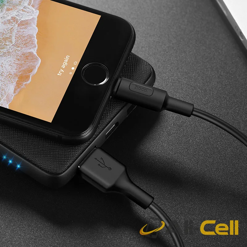 Cable USB to Lightning «X25 Soarer» charging data sync (1.0m) — 5