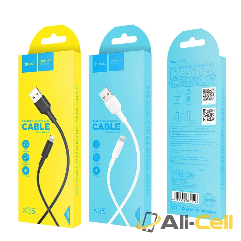 Cable USB to Lightning «X25 Soarer» charging data sync (1.0m) — 7