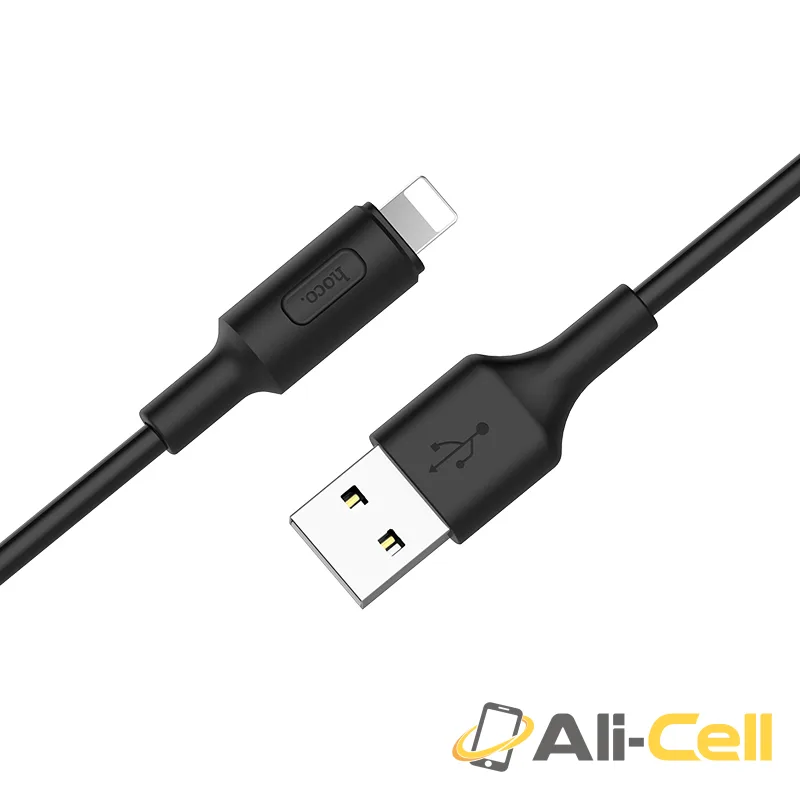 Cable USB to Lightning «X25 Soarer» charging data sync (1.0m) — 2