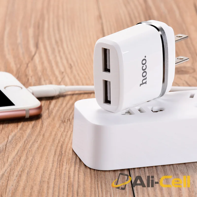 Wall charger “C12A Smart” US plug double USB charging adapter (Set With Lightning Cable) — 6