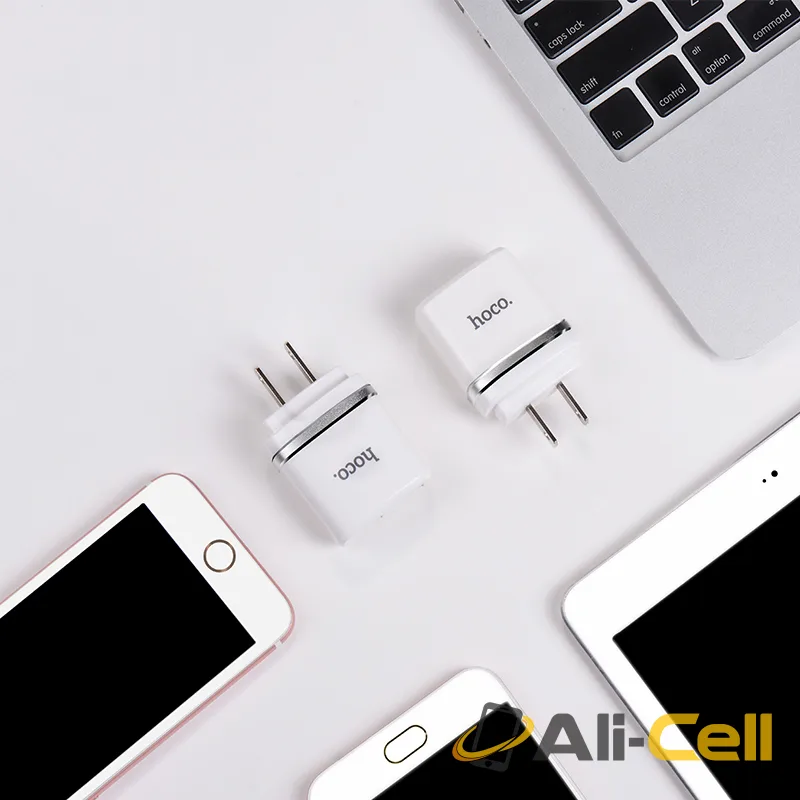 Wall charger “C12A Smart” US plug double USB charging adapter (Set With Micro Usb Cable) — 5