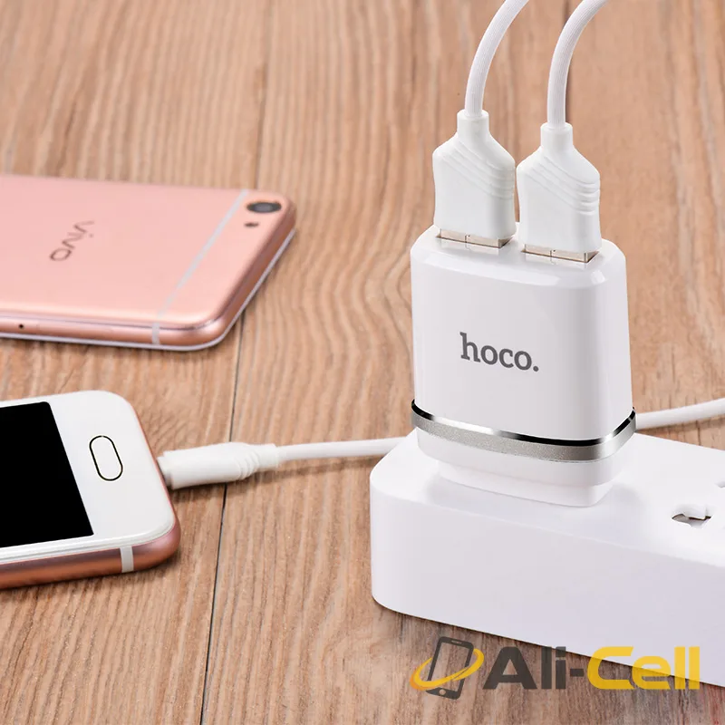 Wall charger “C12A Smart” US plug double USB charging adapter (Set With Micro Usb Cable) — 7