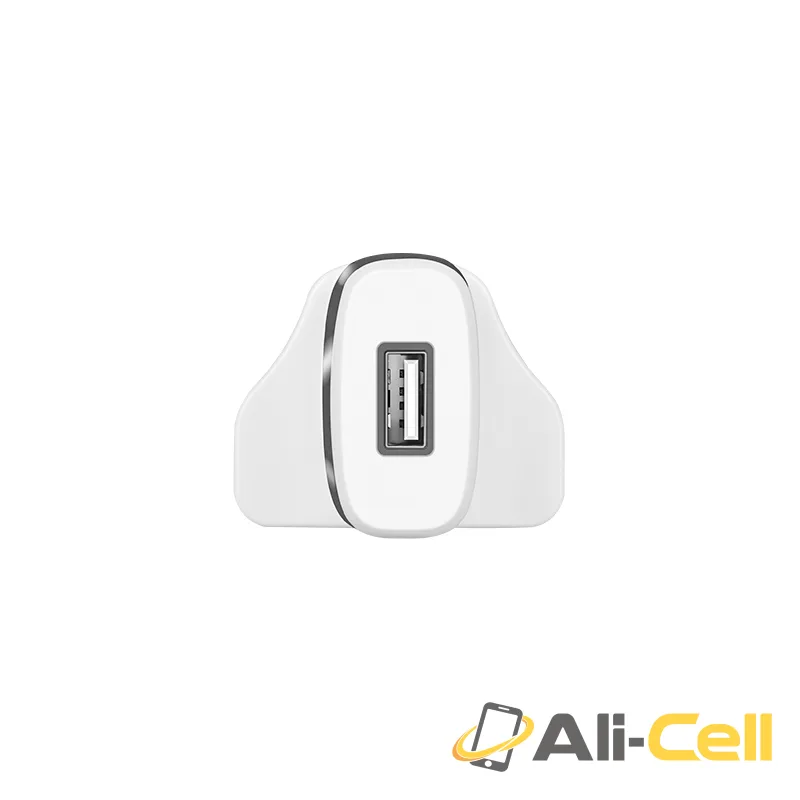 Wall charger “C11B Smart” UK plug single USB charging adapter (Set With Lightning Cable) — 4
