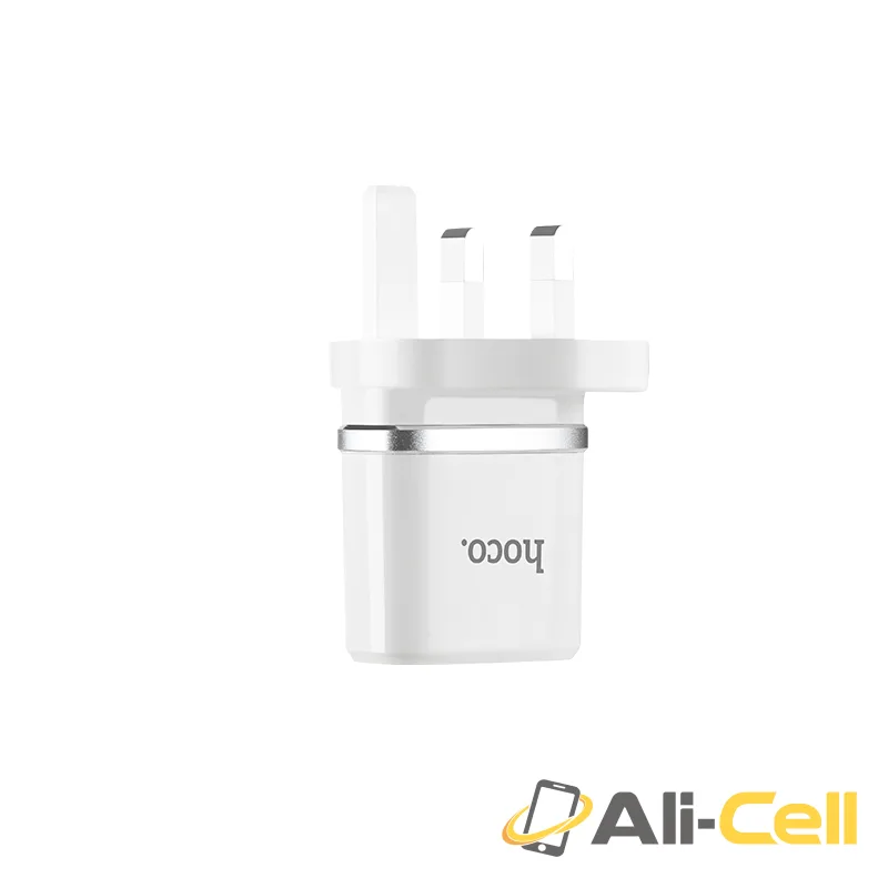 Wall charger “C11B Smart” UK plug single USB charging adapter (Set With Lightning Cable) — 5