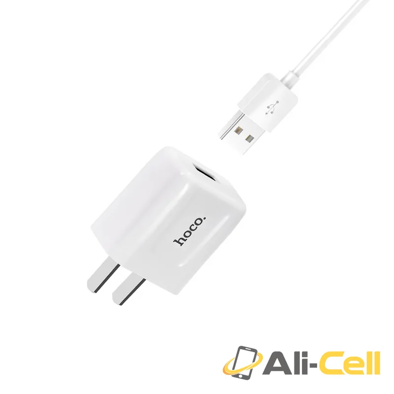 Wall charger “C2” CN plug single USB charging adapter (Set With Micro Usb Cable) — 3