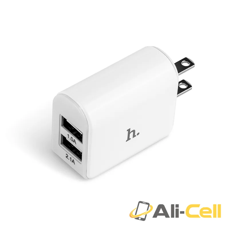 Wall charger “UH204” US plug dual USB charging adapter — 4