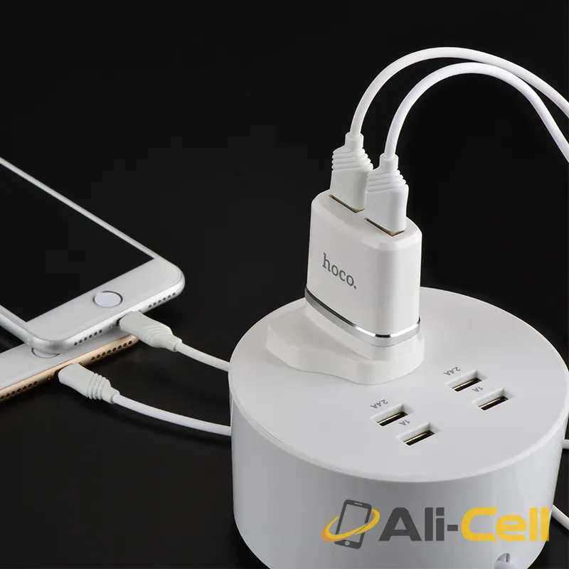 Wall charger “C12B Smart” UK plug dual USB charging adapter (Set With Lightning Cable) — 7