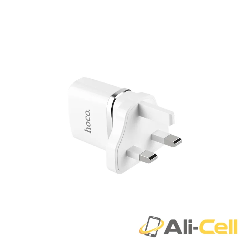Wall charger “C12B Smart” UK plug dual USB charging adapter (Set With Micro Usb Cable) — 3