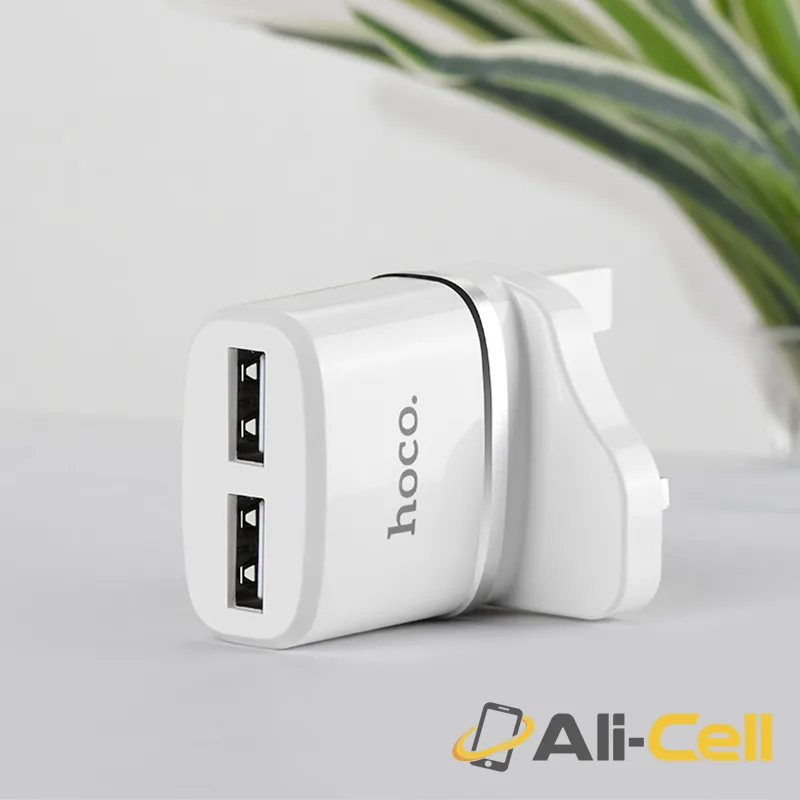 Wall charger “C12B Smart” UK plug dual USB charging adapter (Set With Micro Usb Cable) — 6