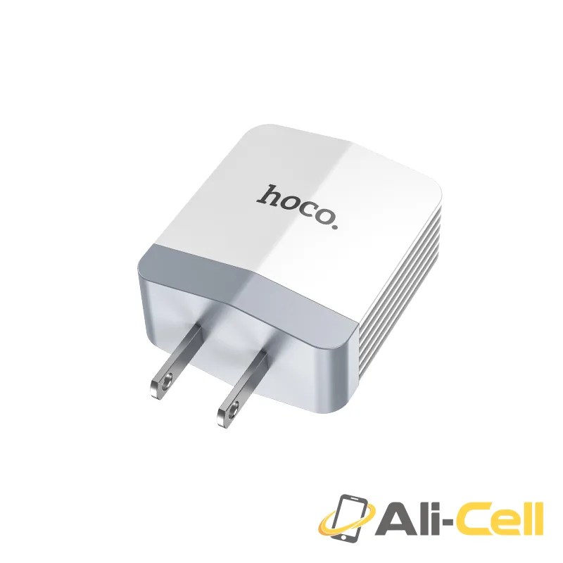Wall charger “C13B” US plug dual USB charging adapter — 2