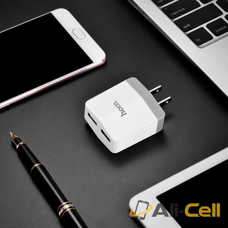 Wall charger “C13B” US plug dual USB charging adapter — 6