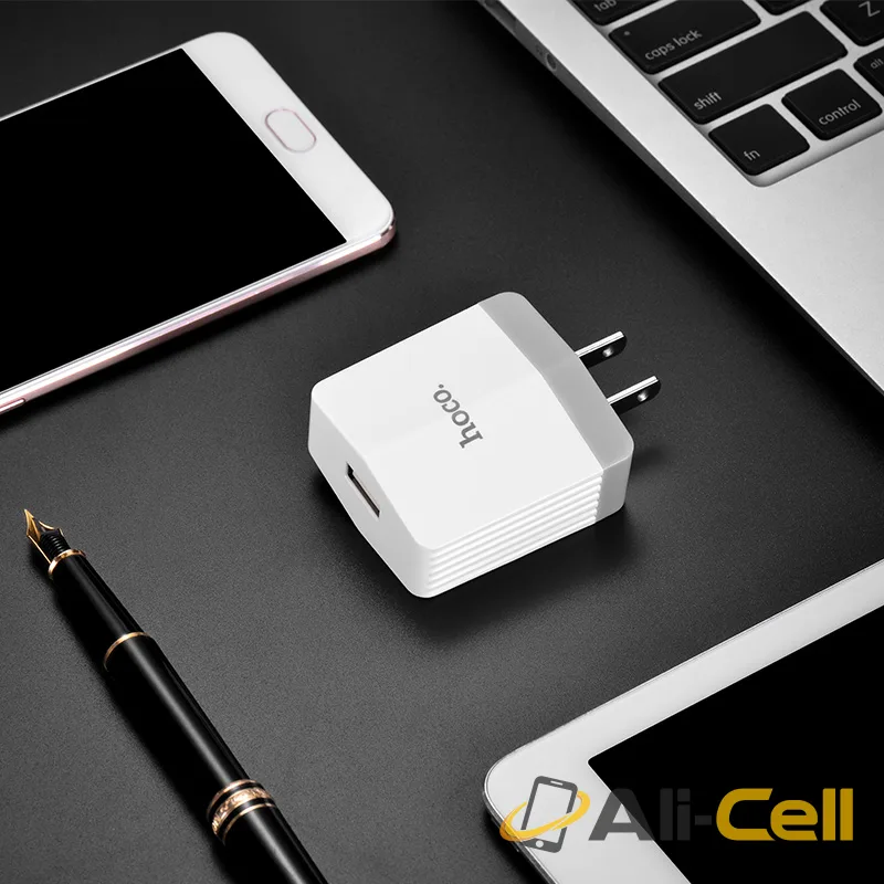 Wall charger “C13A” US plug single USB charging adapter (Set With Lightning Cable) — 6
