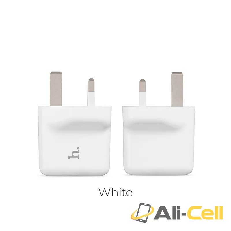 Wall charger “UH205” UK plug dual USB charging adapter