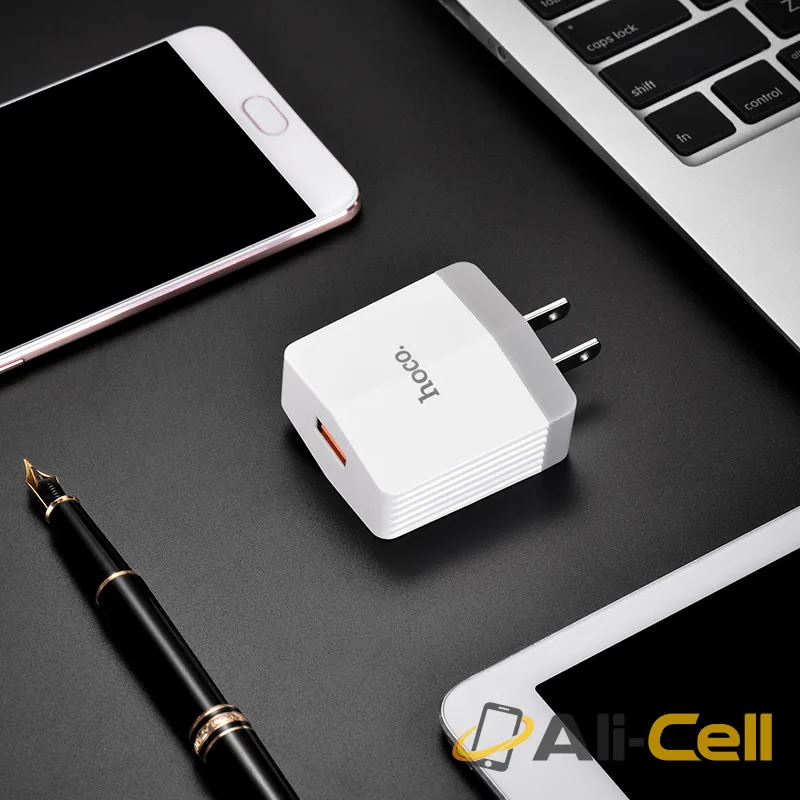 Wall charger “C13 Quick” QC3.0 US plug single USB — 6