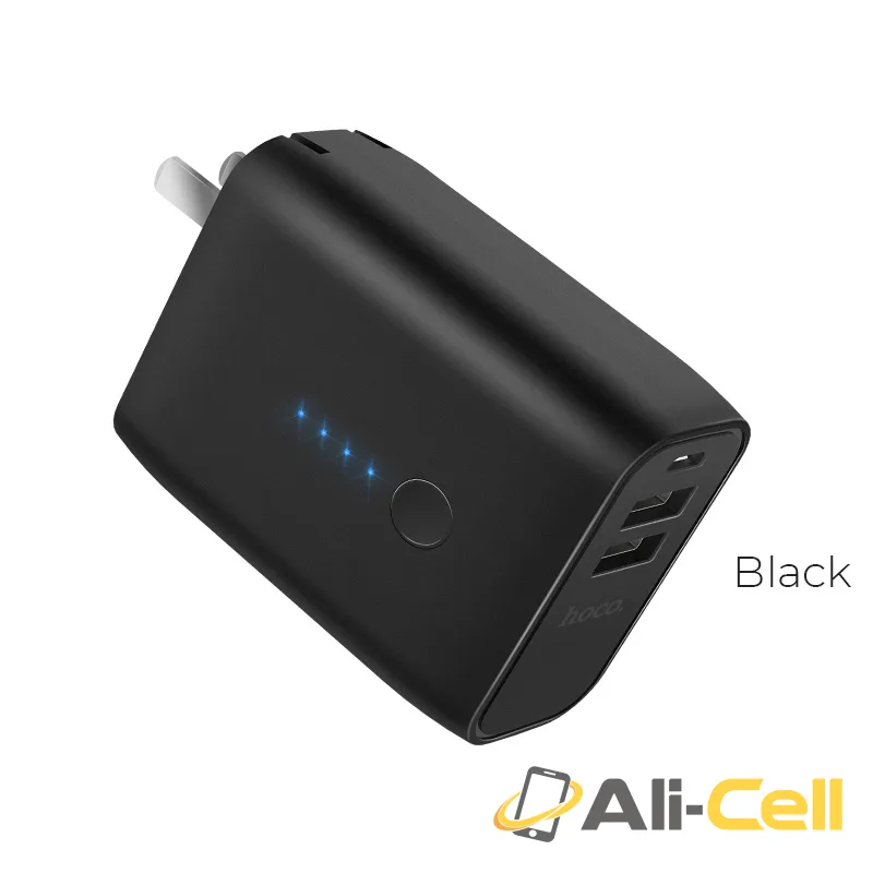 Wall charger “C36 Wellspring” dual USB built-in power bank 5000 mAh (CN)