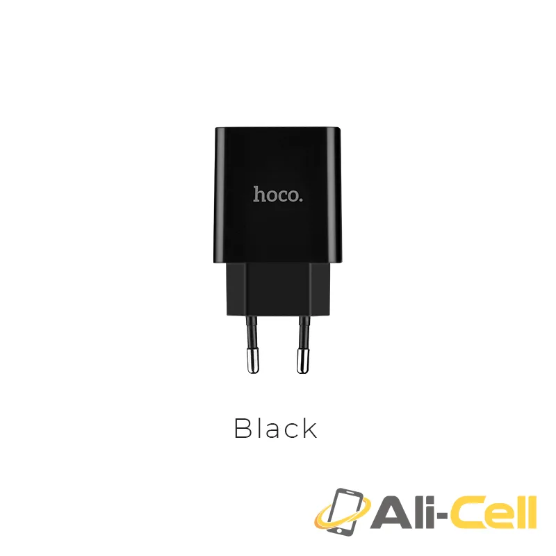 Wall charger “C25A Cool” EU plug dual USB LED display