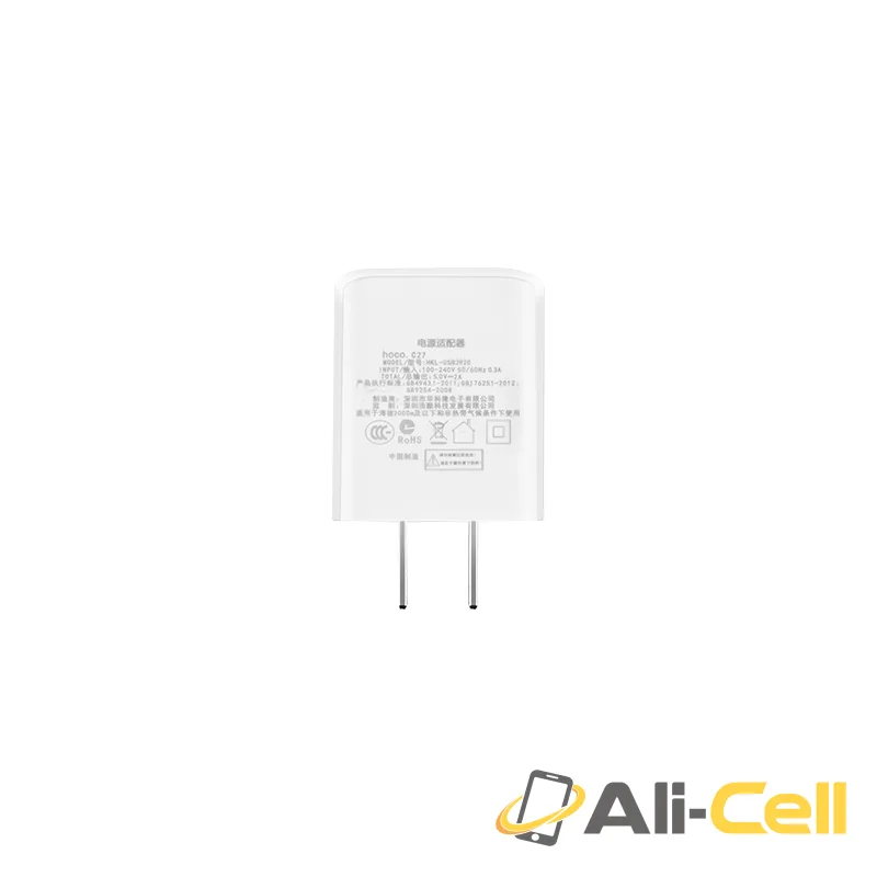 Wall charger “C27 Vigorous” US plug single USB charging adapter — 4