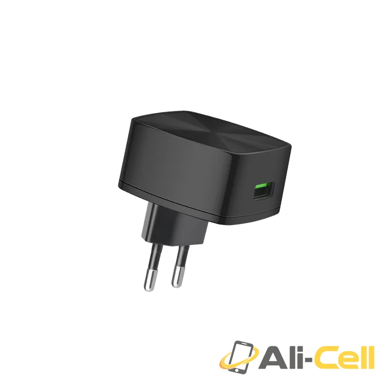 Wall charger “C26 Mighty power” QC3.0 single USB charging adapter (EU) — 3