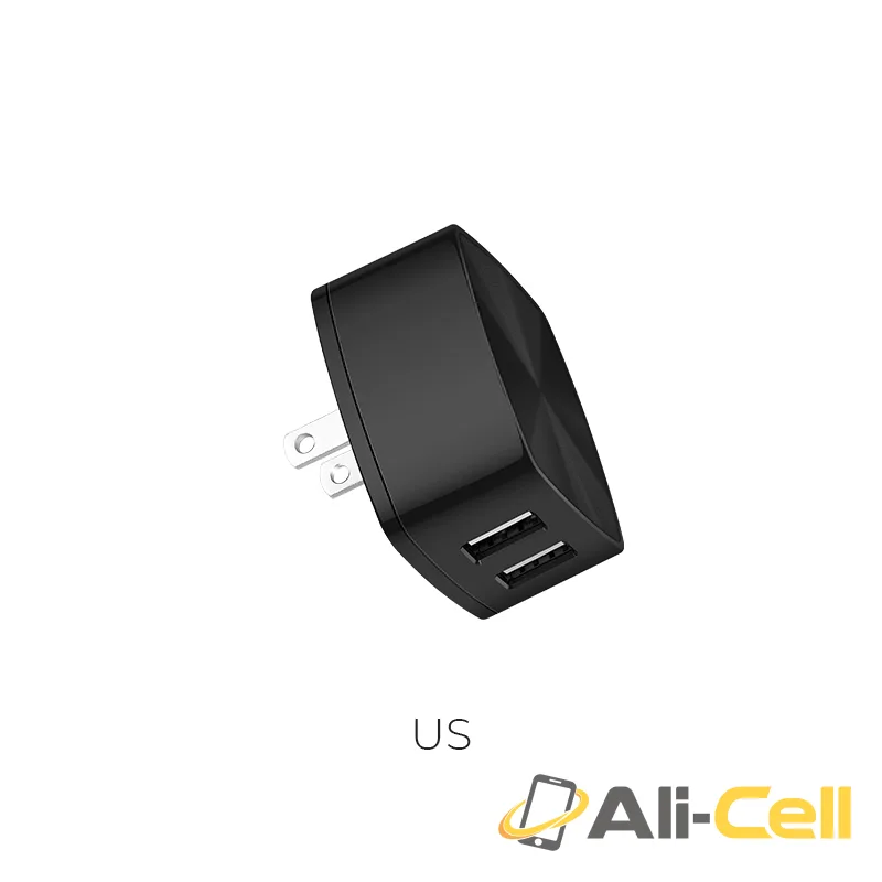 Wall charger “C26A Mighty power” dual USB charging adapter (US)