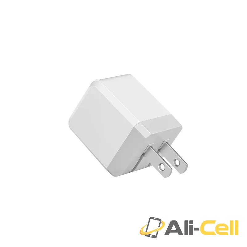 Wall charger “C30 Sincere” folding US plug dual USB — 4