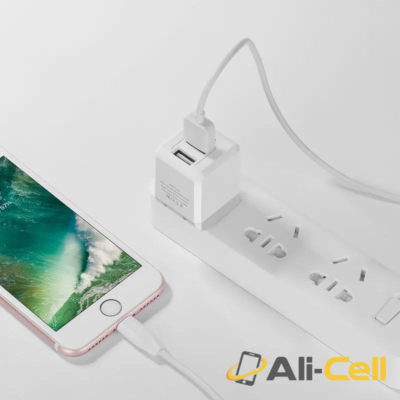 Wall charger “C30 Sincere” folding US plug dual USB — 5