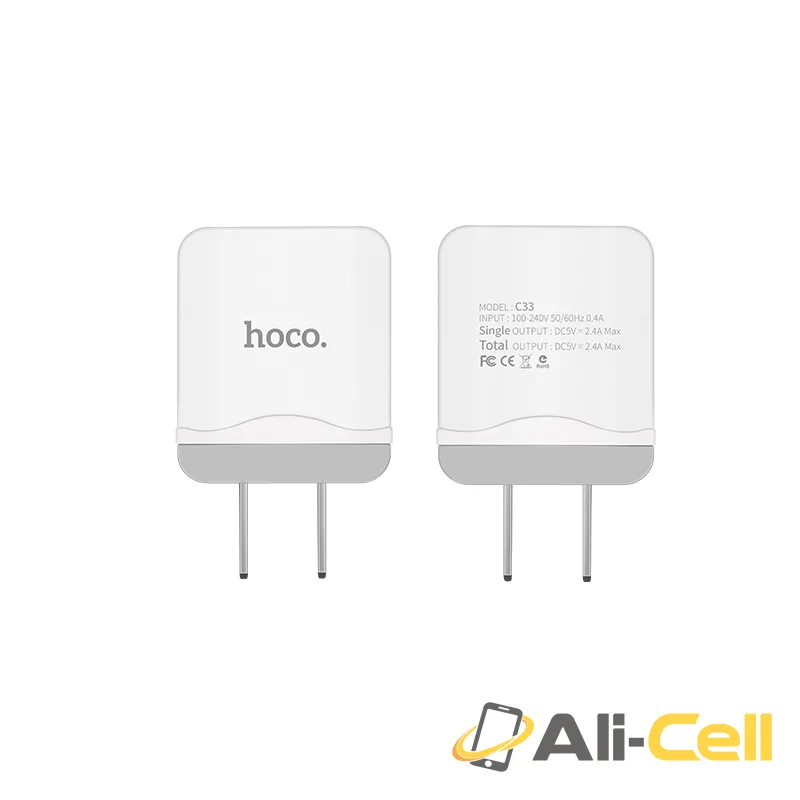Wall charger “C33 Little superior” US plug dual USB — 4