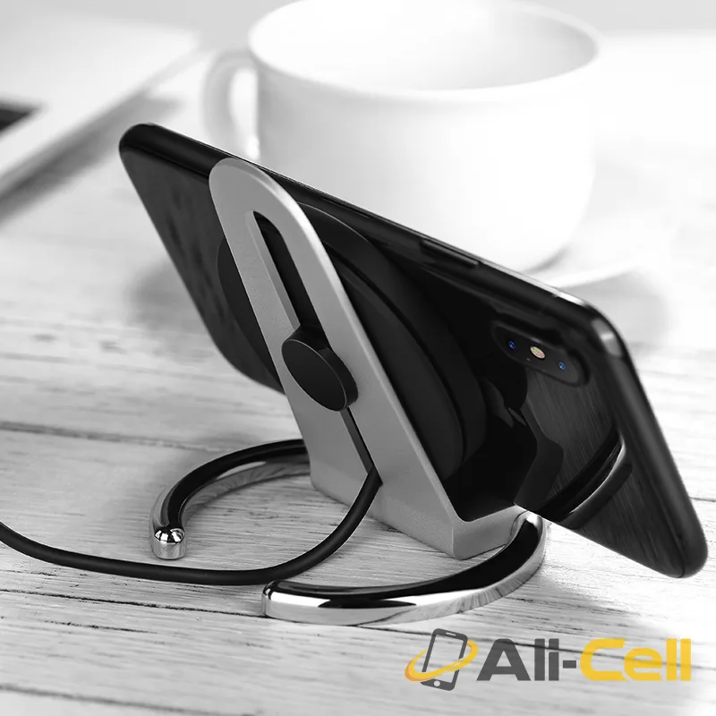 Wireless charger “CW5A Unhindered” portable tabletop charging dock — 5