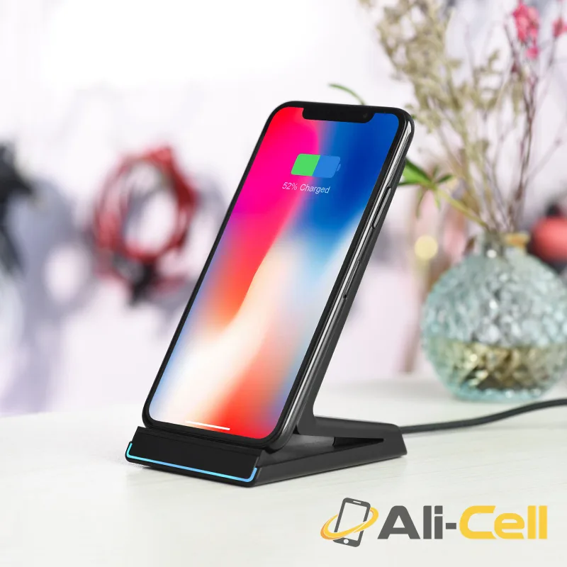 Wireless charger “CW1B Z-shape” portable tabletop charging dock — 6