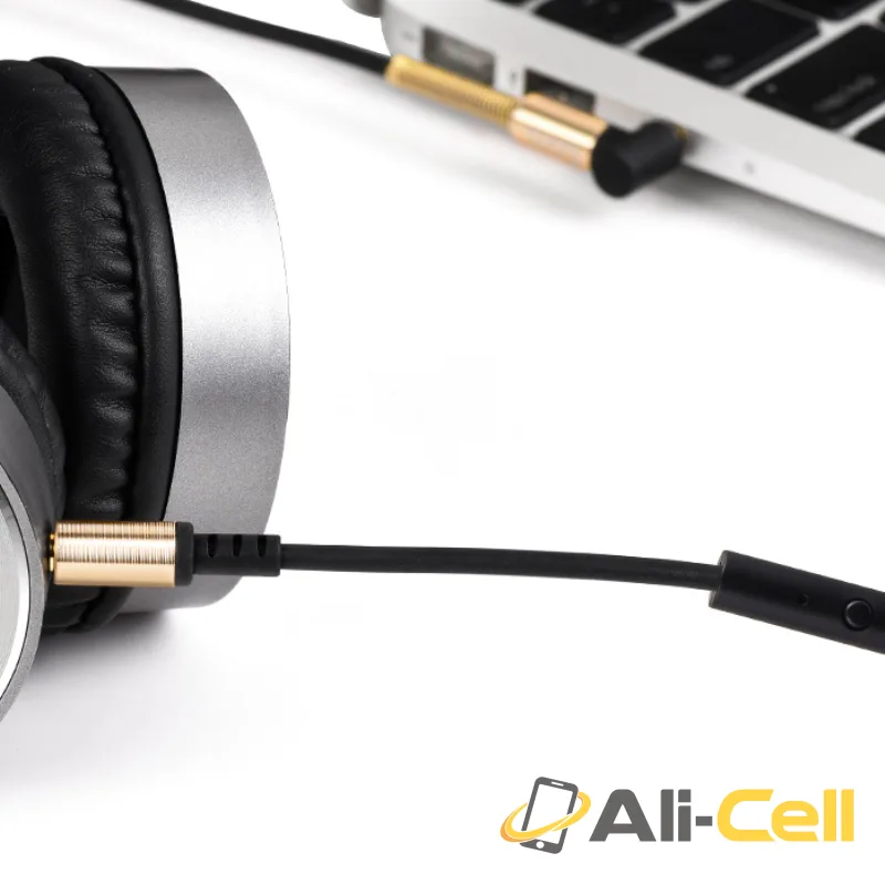 Cable 3.5mm to 3.5mm “UPA02” coiled audio AUX (2m) — 4