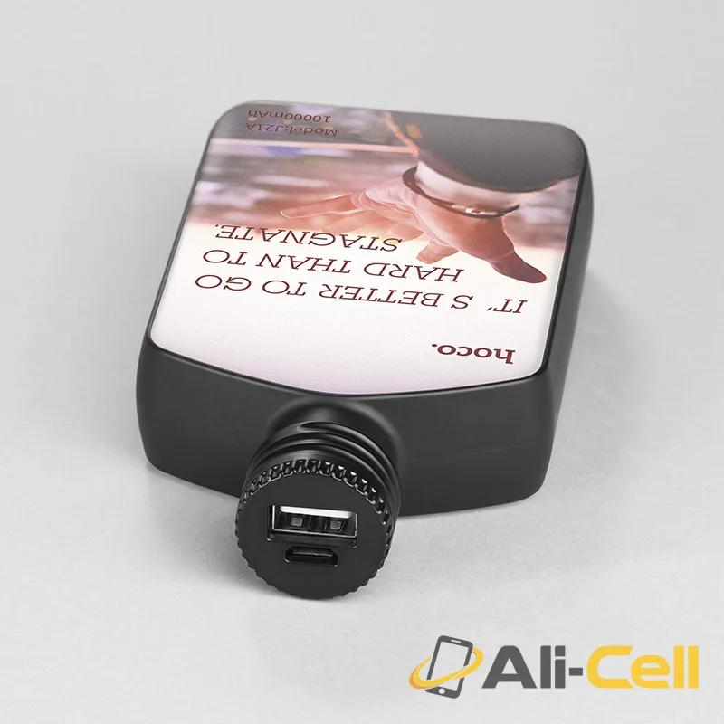 Power bank «J21A Heart words» 10000 mAh LED power indicator — 3