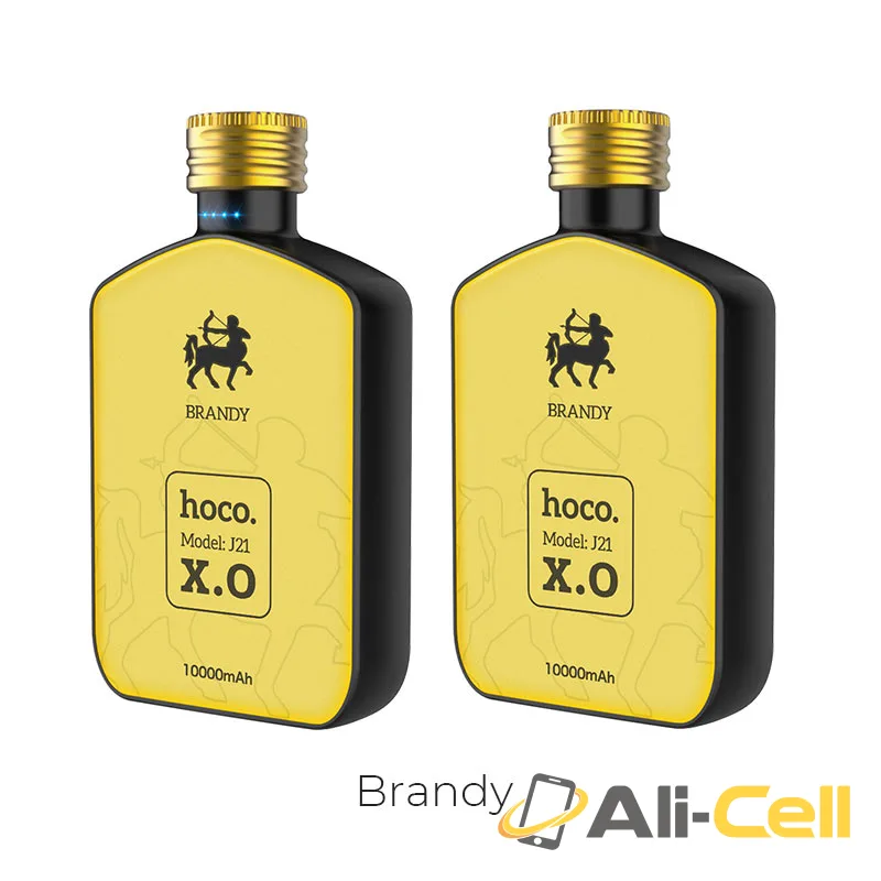 Power bank «J21 Vintage wine» 10000 mAh LED power indicator