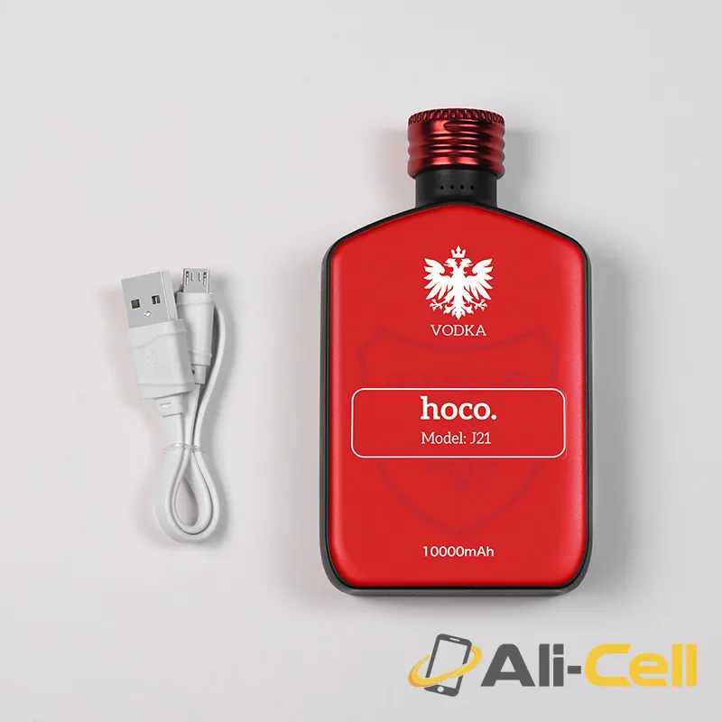 Power bank «J21 Vintage wine» 10000 mAh LED power indicator — 4