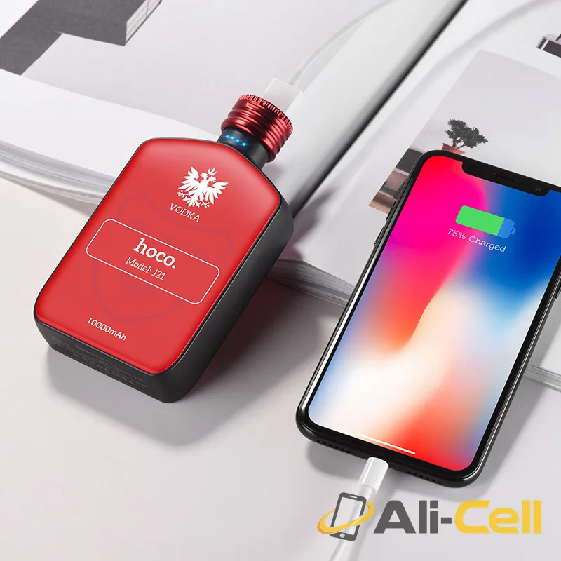 Power bank «J21 Vintage wine» 10000 mAh LED power indicator — 5